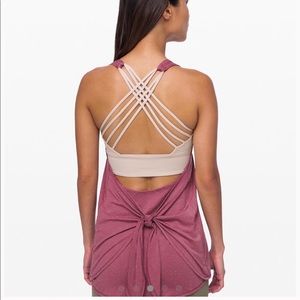 NWT Lululemon Tied in Energy 2-in-1 Tank